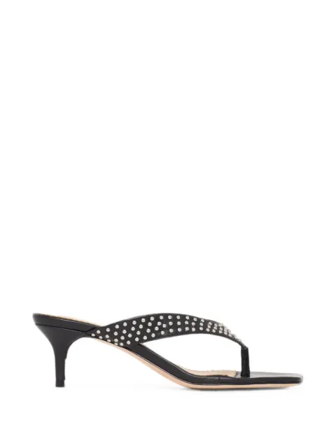Cinq A Sept sandalias Frankie de piel con tacón y apliques
