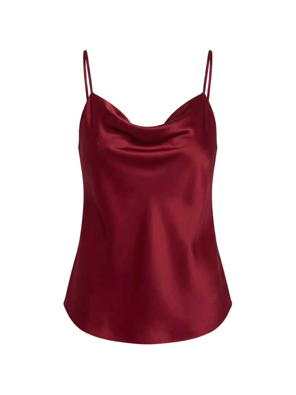 Cinq A Sept Marta Cami cowl-neck top - Rosso