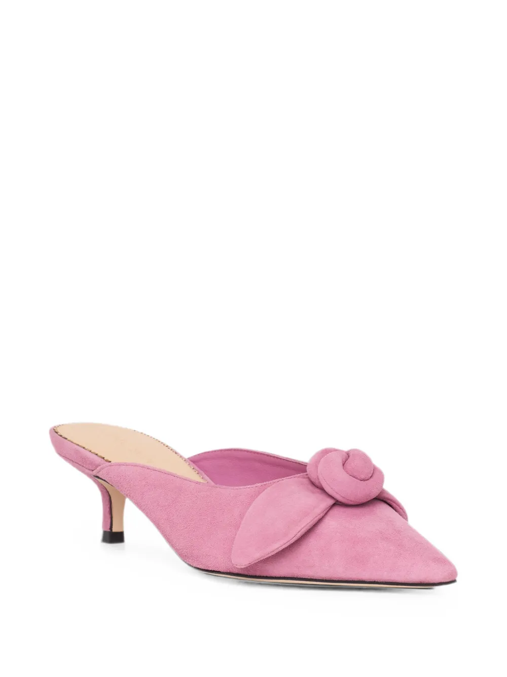 Cinq A Sept Layla heeled mules Roze