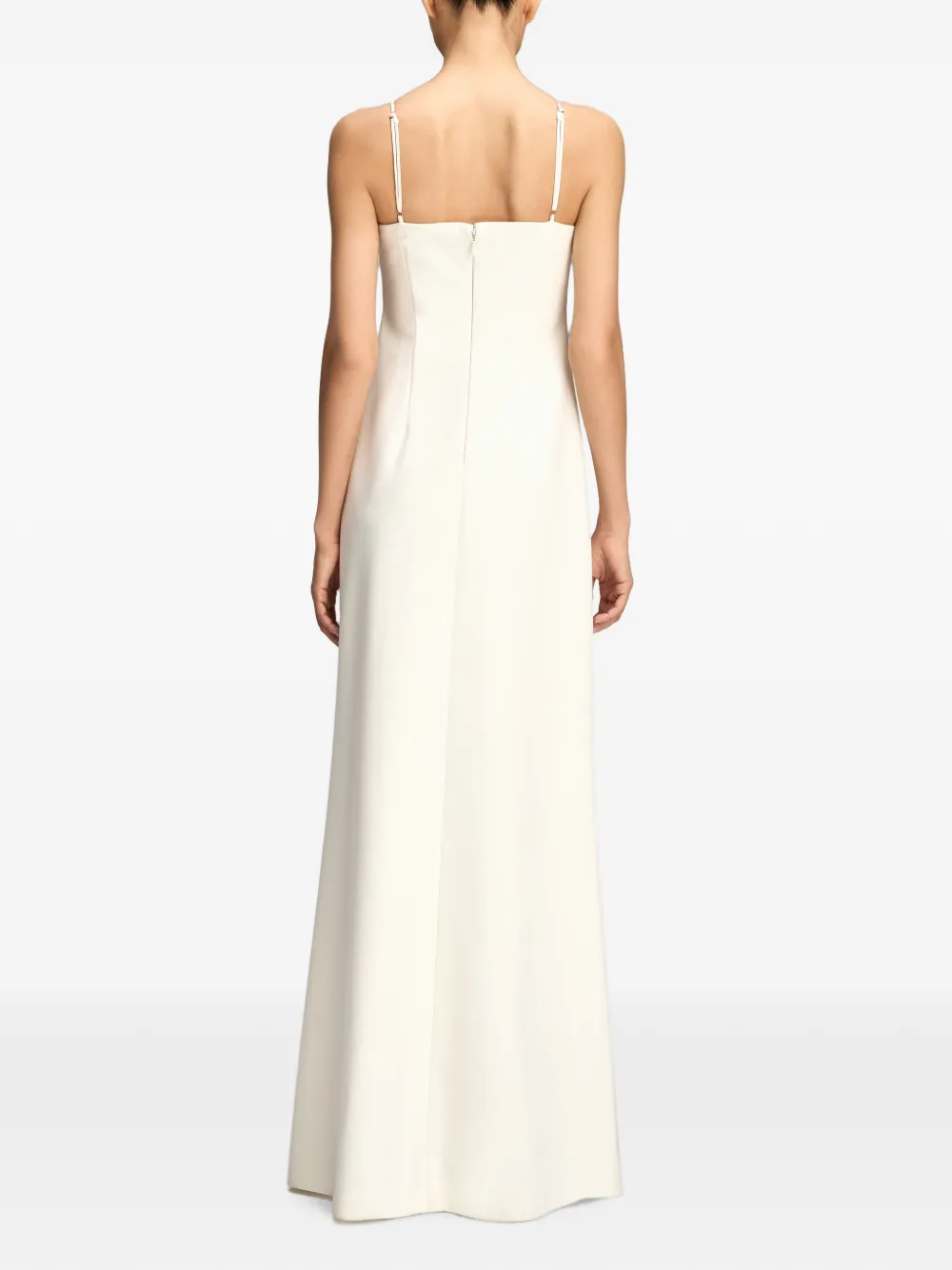 Cinq A Sept Amberly maxi-jurk met strik-detail Beige