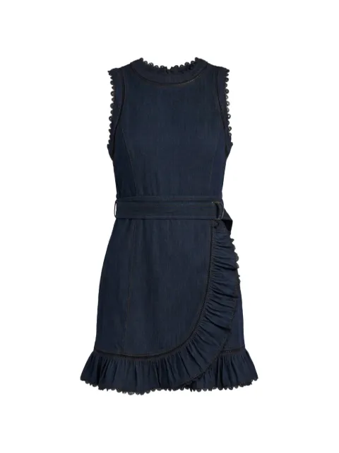 Cinq A Sept Mahlia lace-trim mini dress