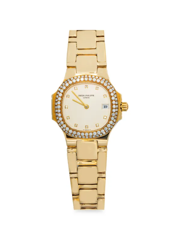 Patek Philippe Pre-owned Nautilus 26mm Watch in Gold