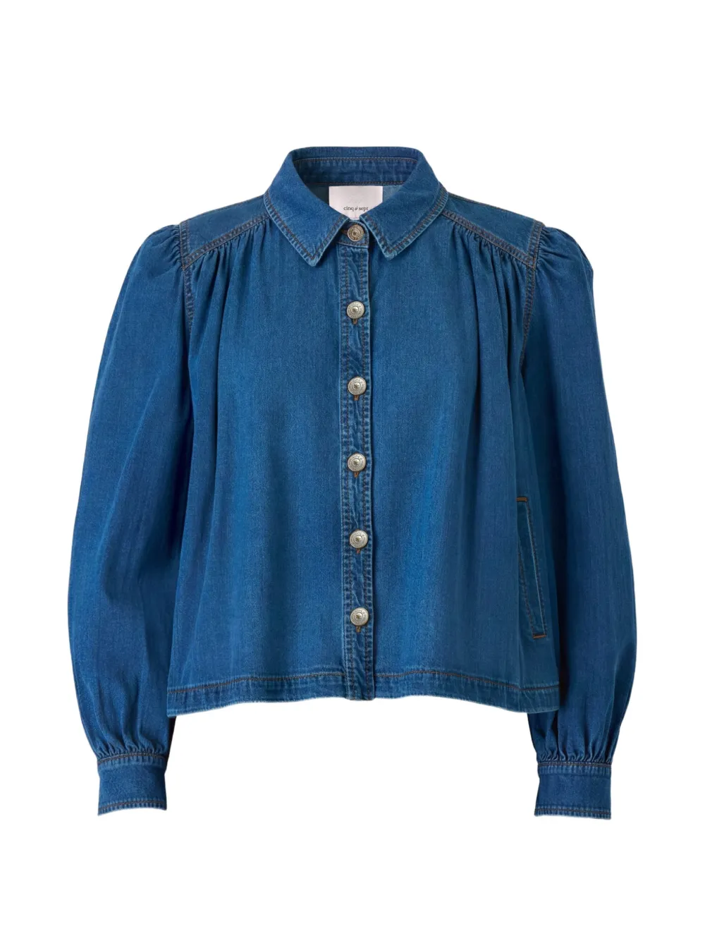 Cinq A Sept Lyla Jeansjacke - Blau