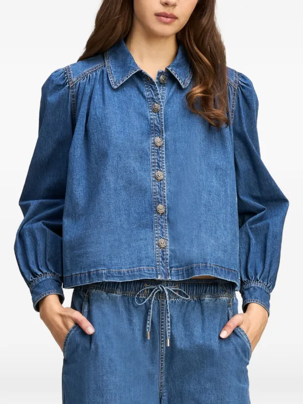 ジャケット・アウター cinquecento Cinq A Sept Lyla Denim Jacket | Blue | FARFETCH