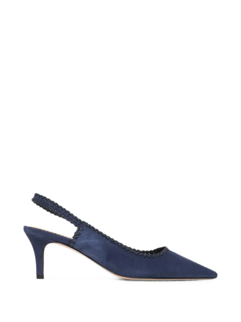 Cinq A Sept Sylvie braided-trim pumps Blauw