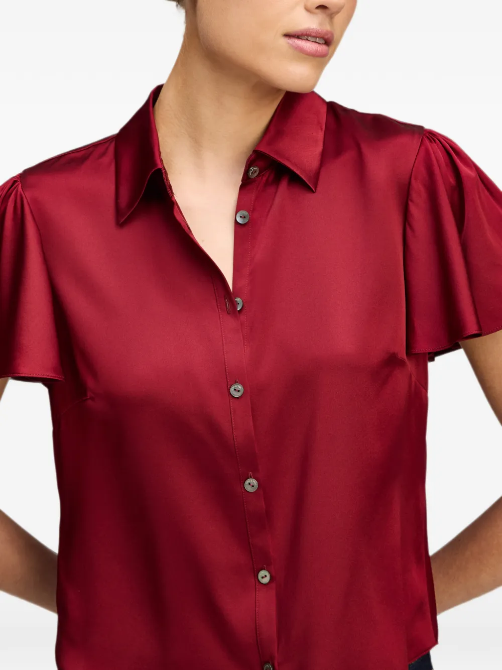 Cinq A Sept Fiona blouse Rood