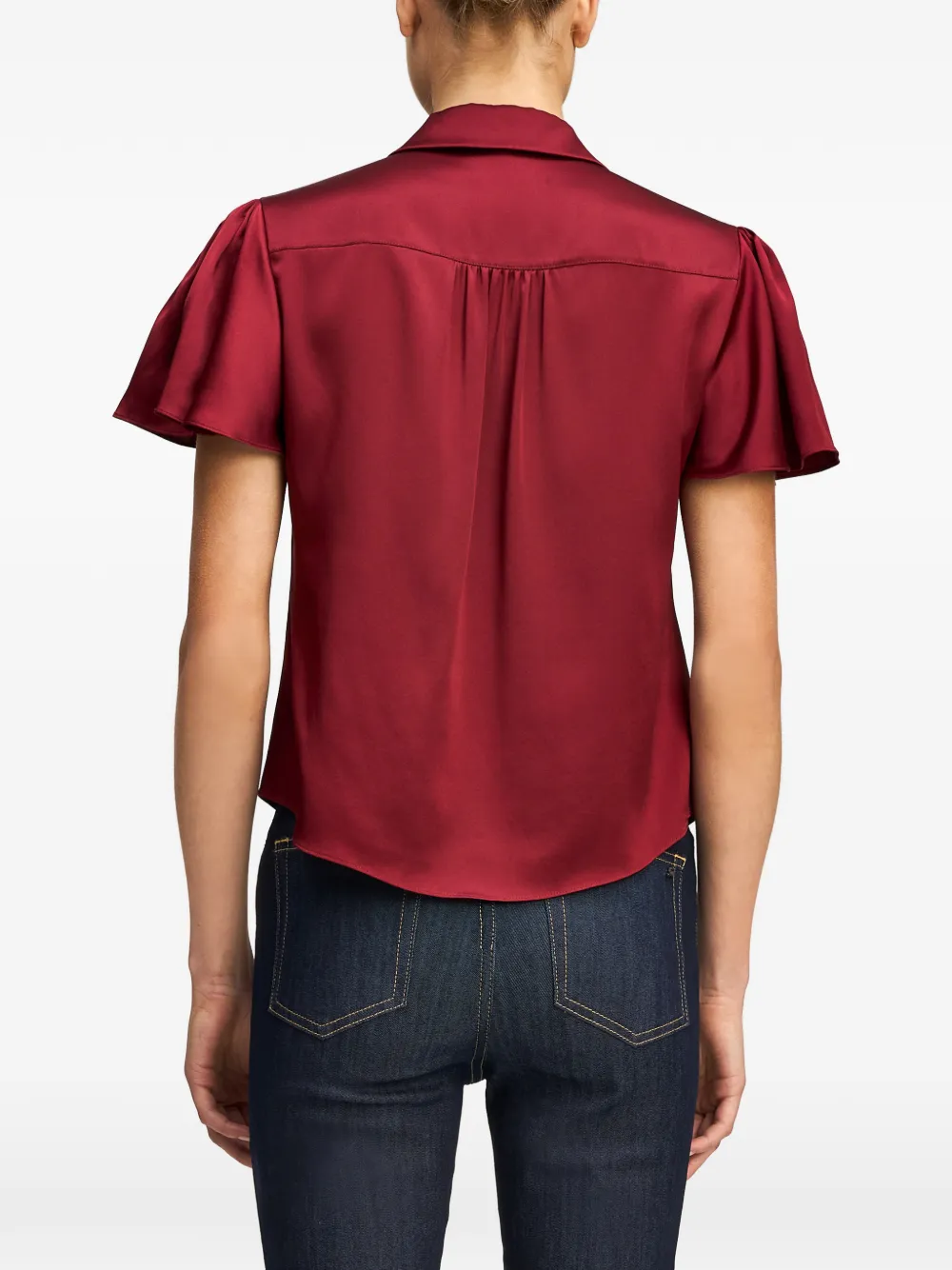 Cinq A Sept Fiona blouse Rood