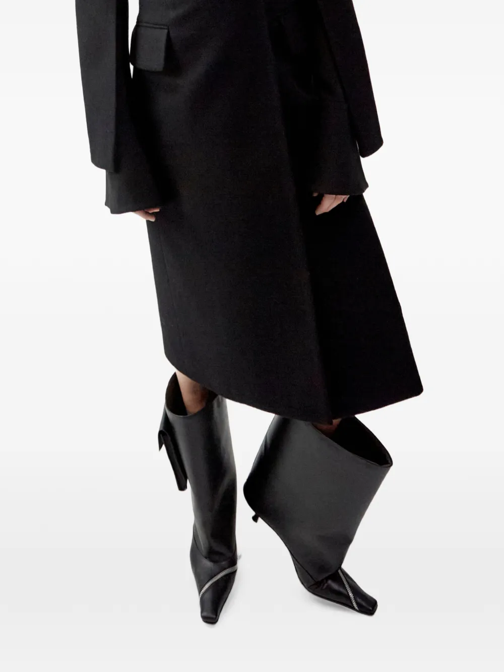A.W.A.K.E. Mode Dana flap-pockets boots Zwart