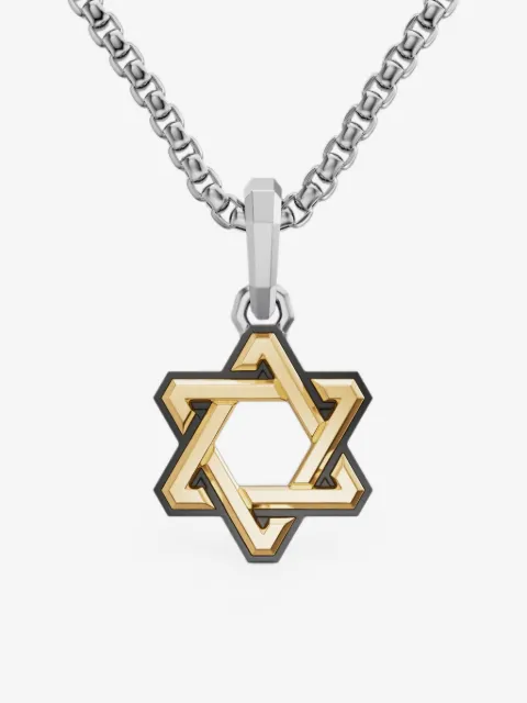 David Yurman Deco Star of David pendant