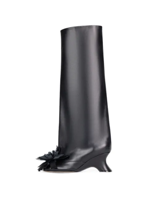 A.W.A.K.E. Mode Christy pom-pom boots
