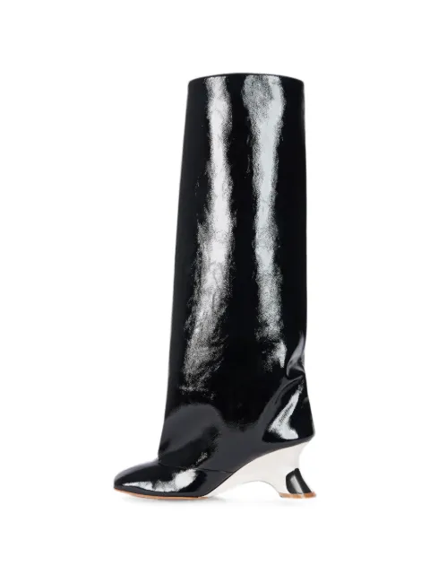 A.W.A.K.E. Mode Christy wedge knee-high boots