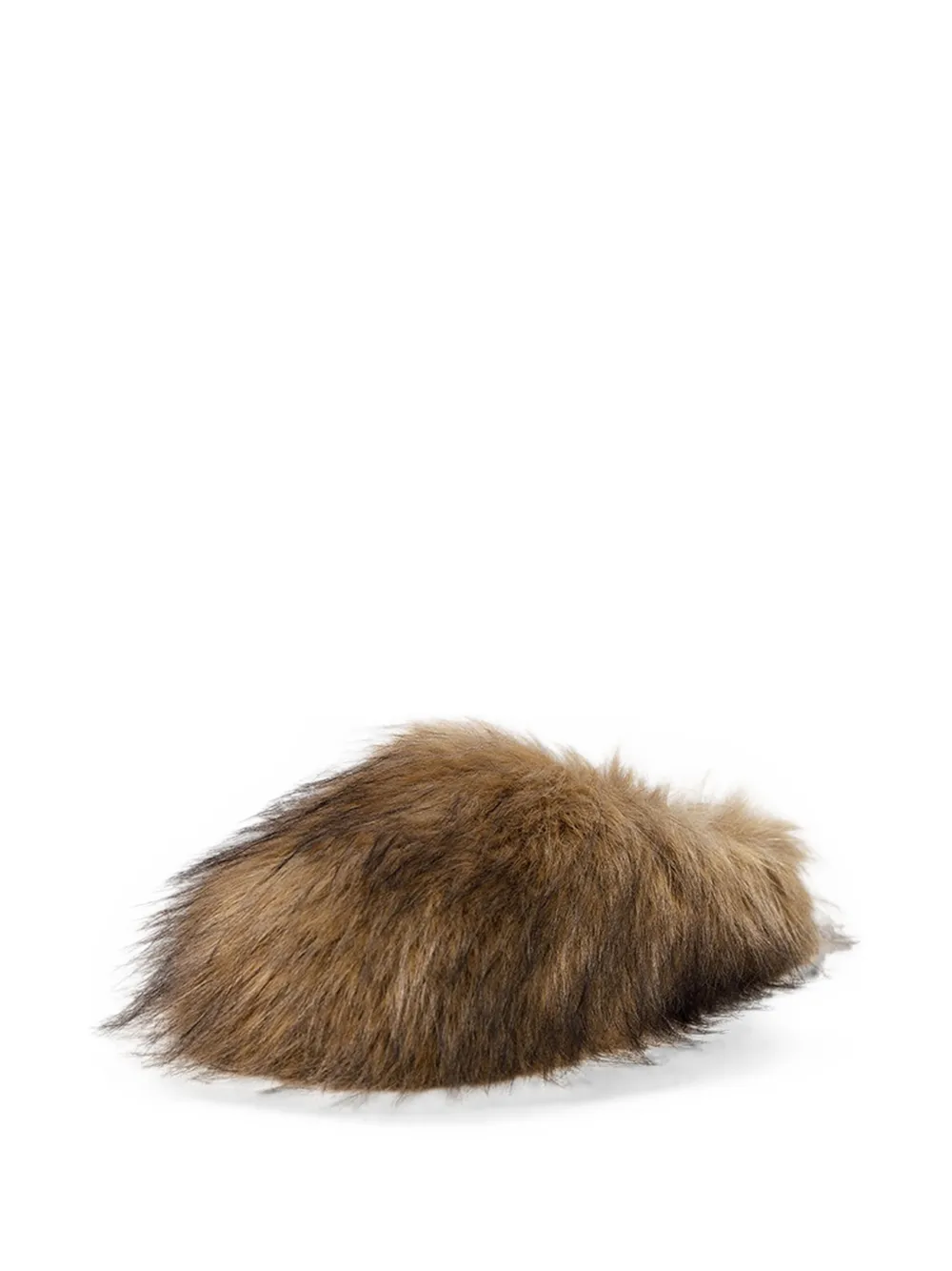A.W.A.K.E. Mode fur-texture mules Bruin