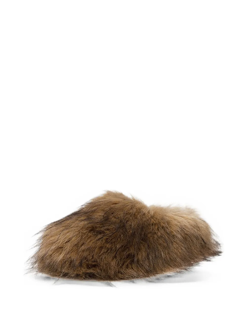 A.W.A.K.E. Mode fur-texture mules Bruin