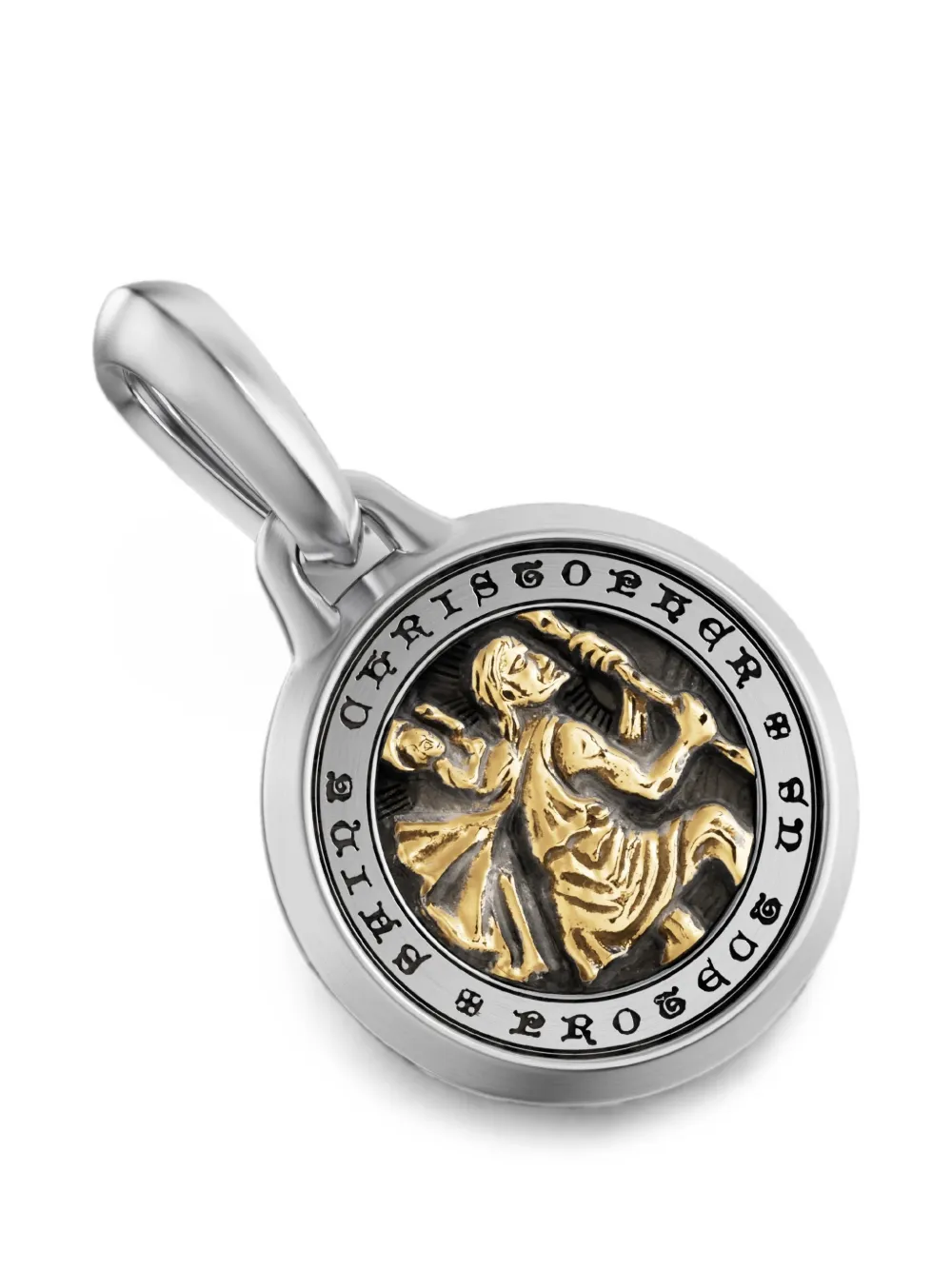 David Yurman 세인트 크리스토퍼 펜던트 In Silver