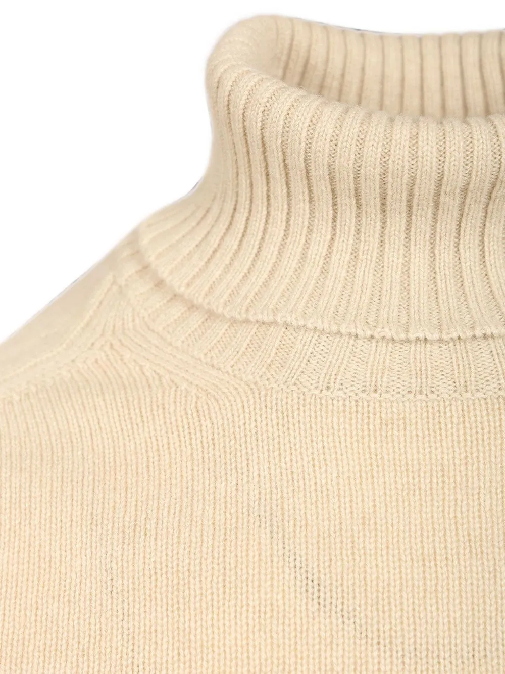 Fedeli cashmere roll-neck sweater Beige