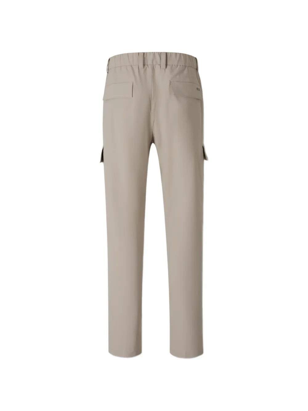 Herno Resort broek met geplooid detail en cargozak Beige