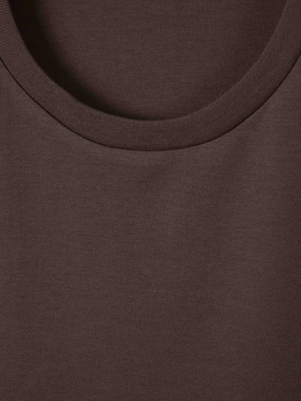 Herno T-shirt met logoplakkaat Bruin
