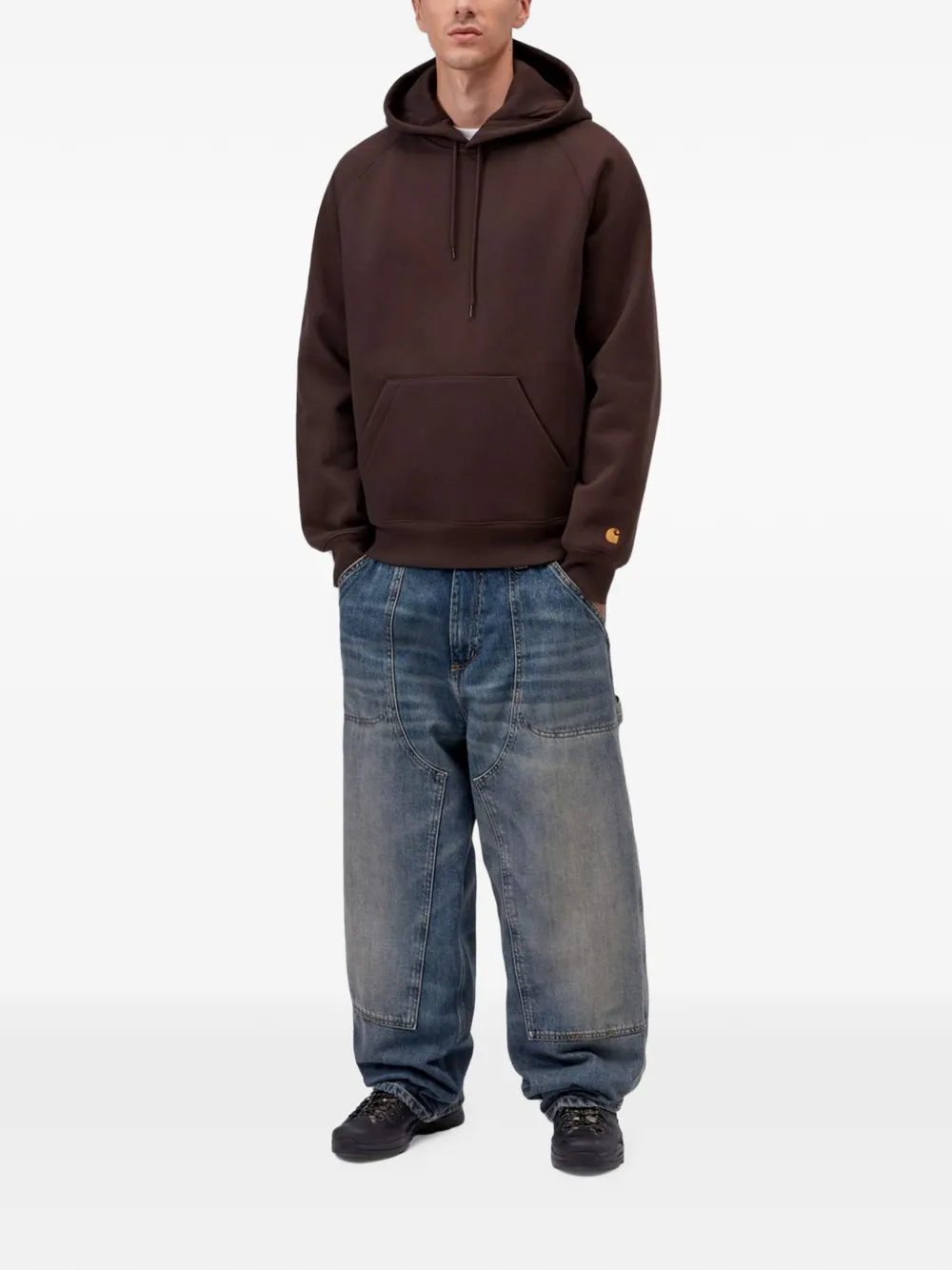 Carhartt WIP Chase hoodie Bruin