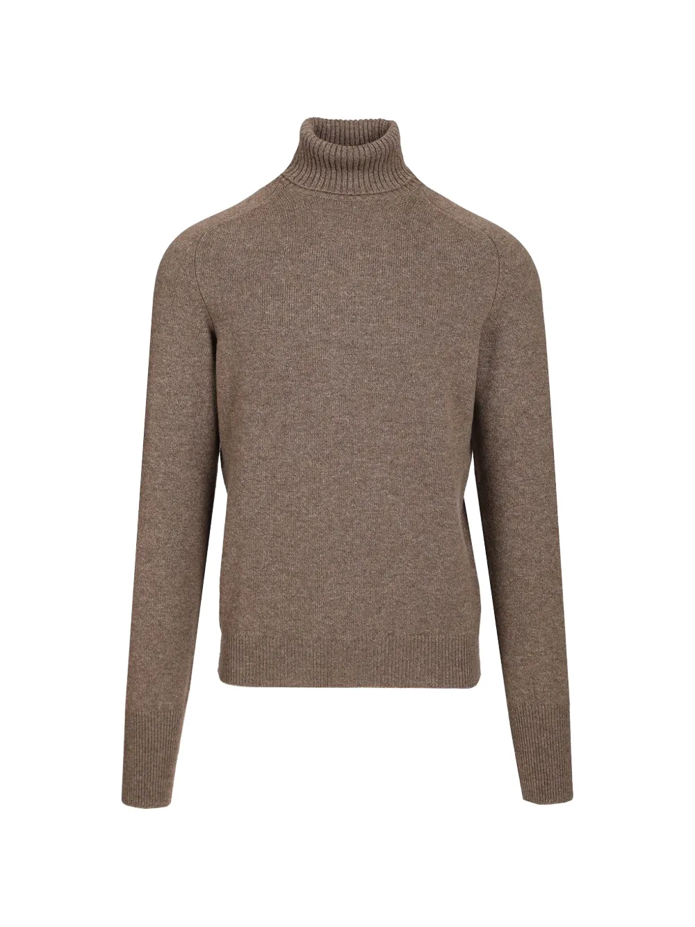 Fedeli cashmere roll-neck sweater - Brown
