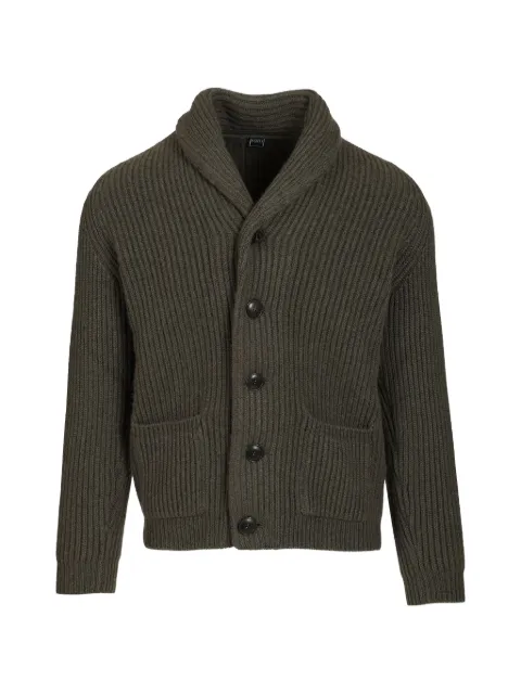 Fedeli ribbed shawl-collar cardigan