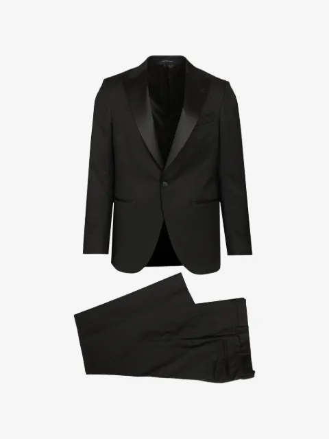Al Duca D’Aosta 1902 peak-lapel wool suit