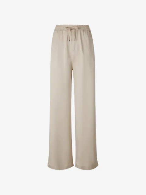 Herno drawstring wide-leg trousers