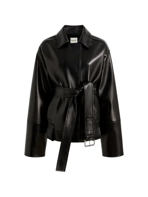 KHAITE Alder belted oversized jacket