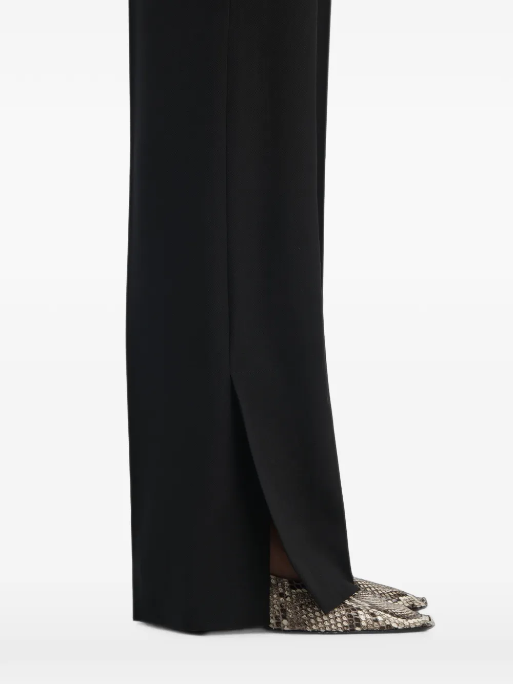 KHAITE Grenare broek Zwart