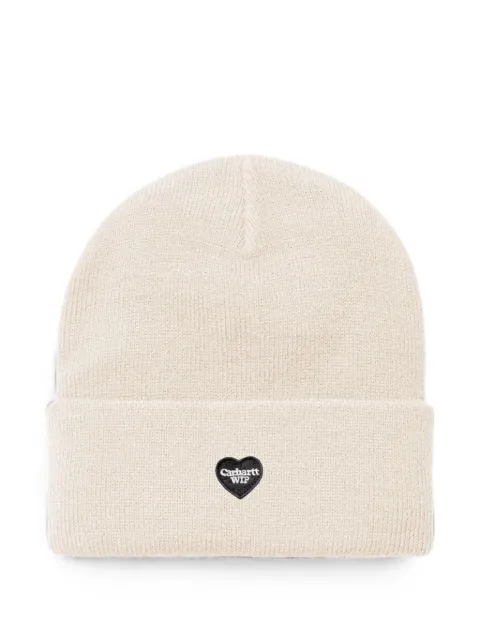 Carhartt WIP heart-patch beanie hat