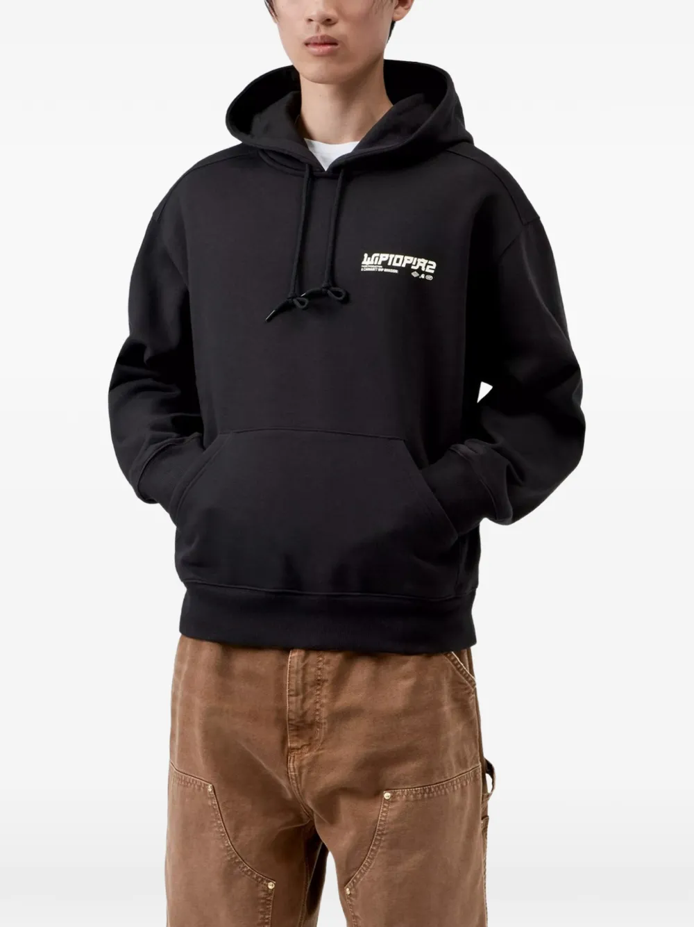 Carhartt WIP Wiptopia 2 hoodie met grafische print Zwart