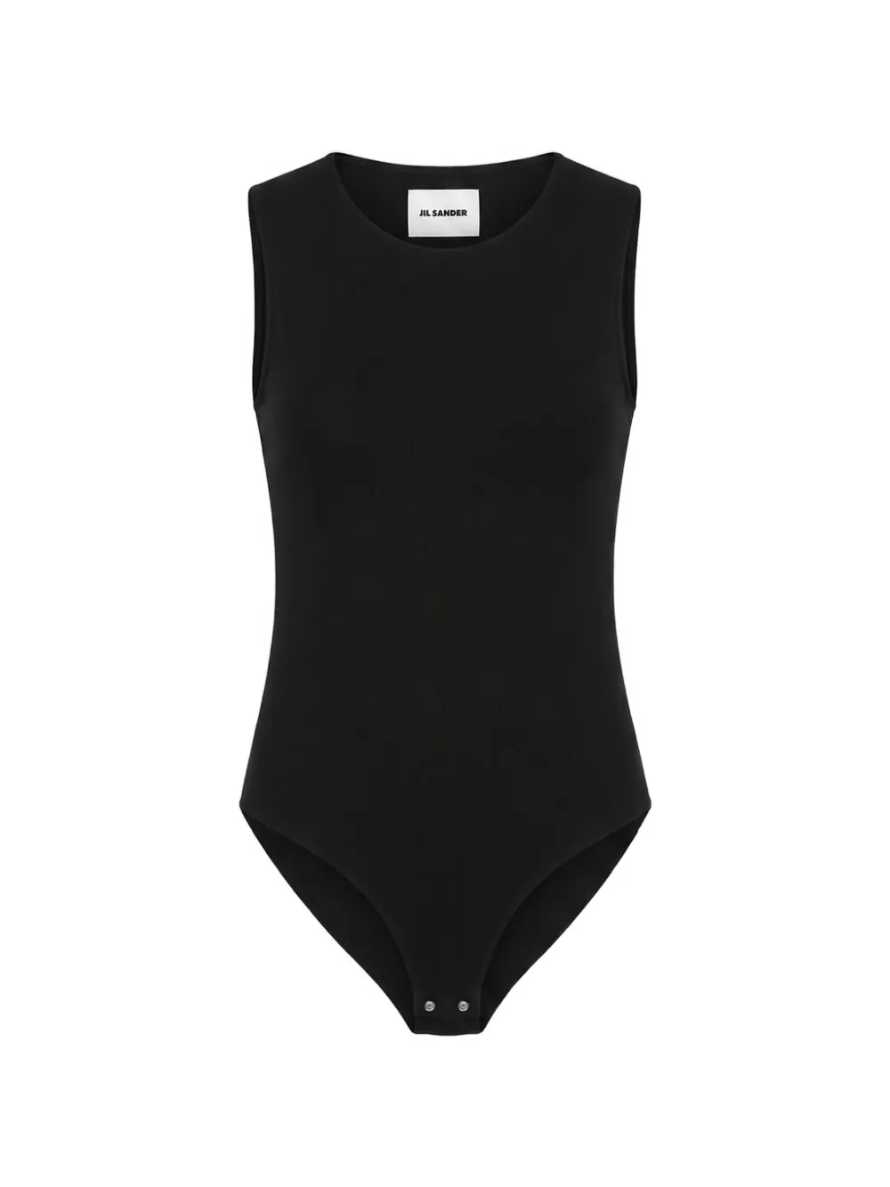 Jil Sander sleeveless bodysuit - Nero