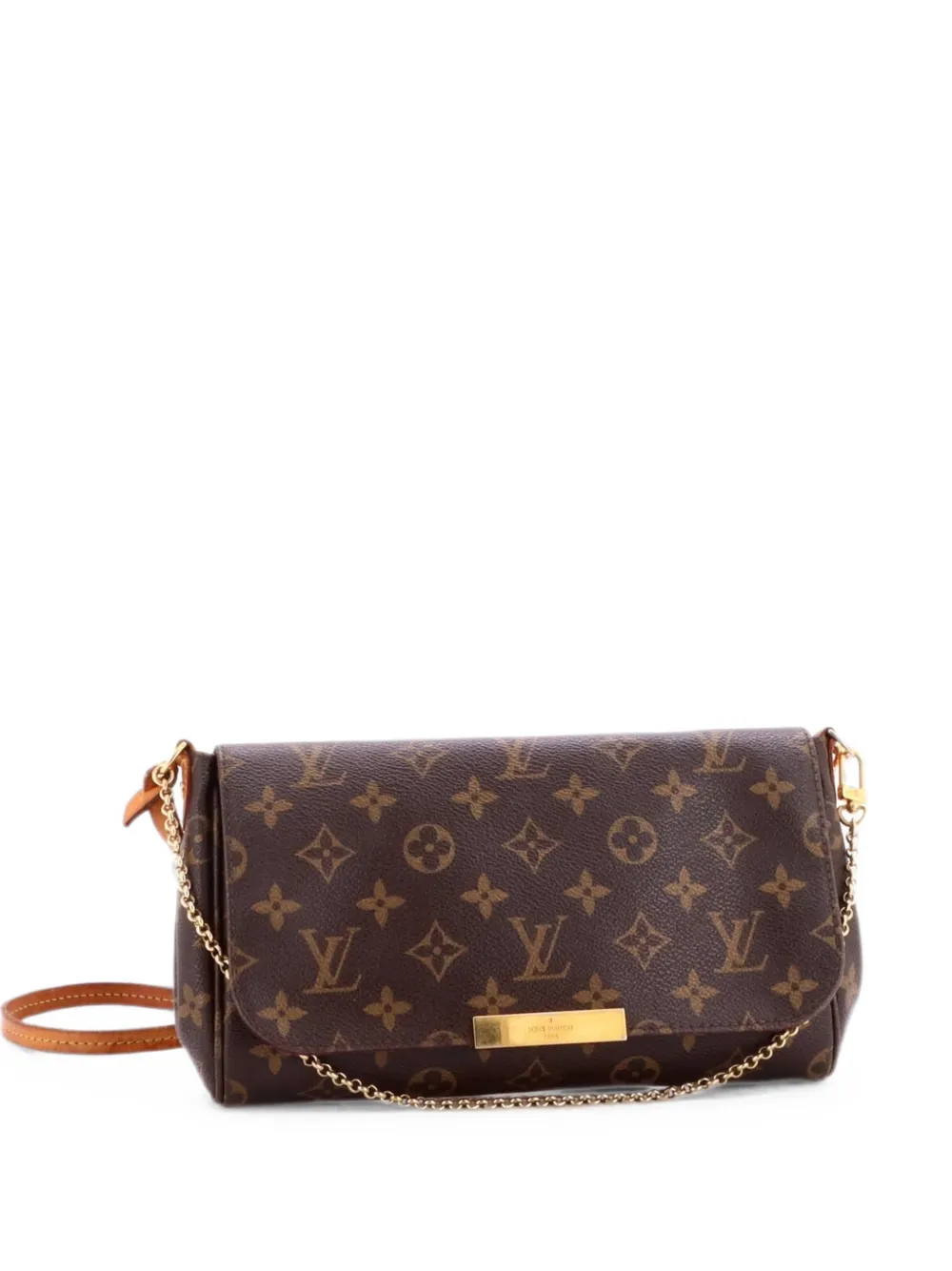 Louis Vuitton Pre-Owned Favorite Handbag Monogram Canvas MM crossbody bag - Brown