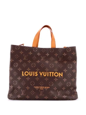 Louis Vuitton Pre-Owned ショッパー レザー MM トートバッグ