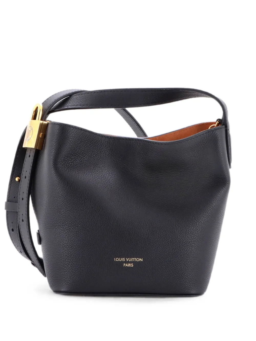 Louis Vuitton Pre-Owned Low Key All In Hobo Leather BB shoulder bag - Black