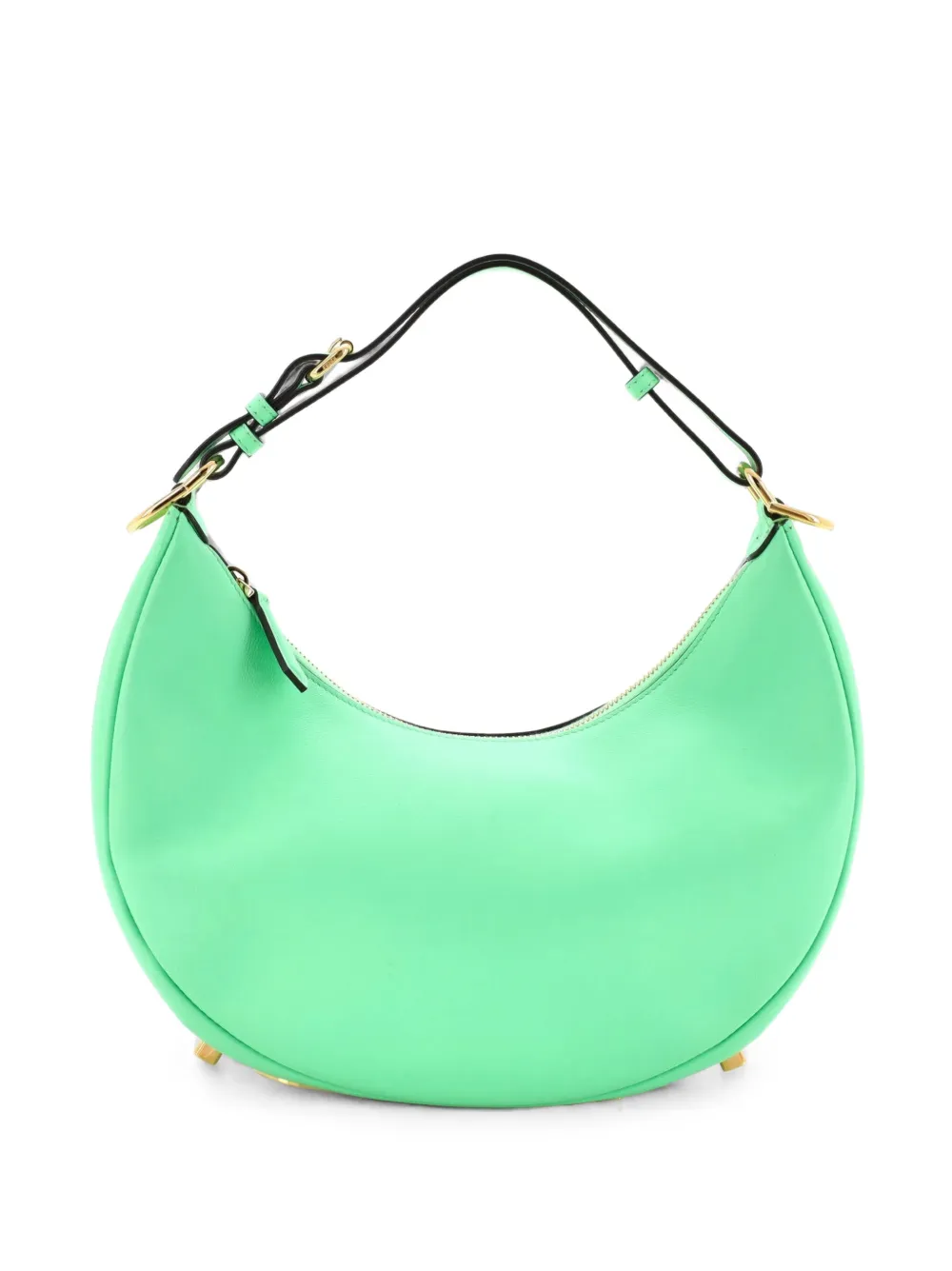 Fendi Pre-Owned Fendigraphy Bag Leather Small hobo bag - Green