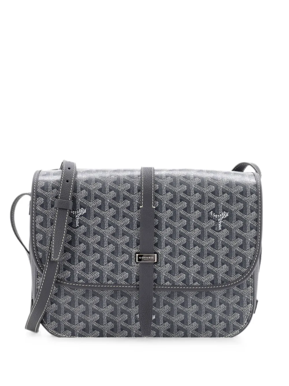 Goyard Pre-Owned Belvedere II Kuriertasche aus Canvas - Grau