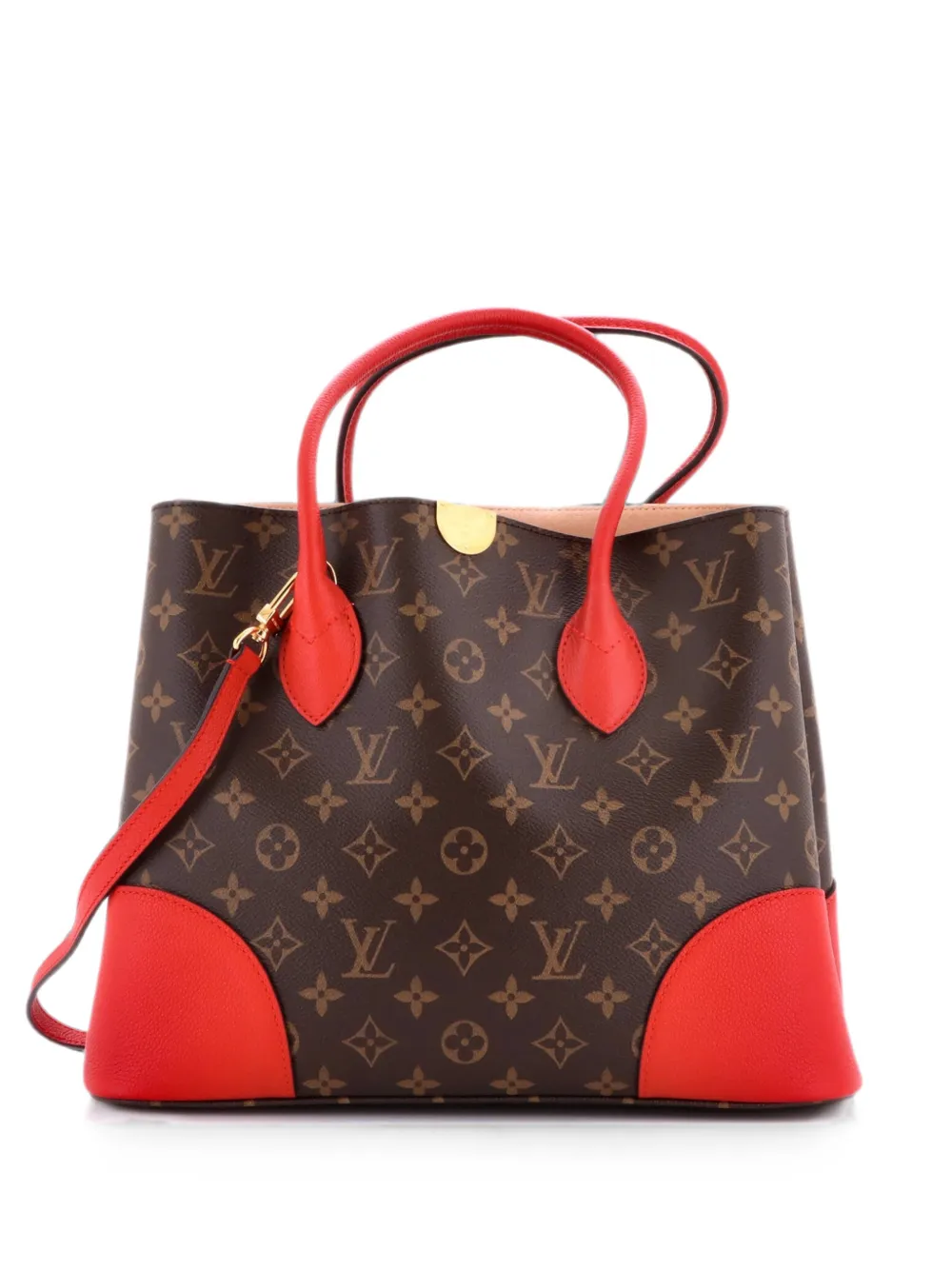 Louis Vuitton Pre-Owned Flandrin Handbag Monogram Canvas and Leather tote bag - Red