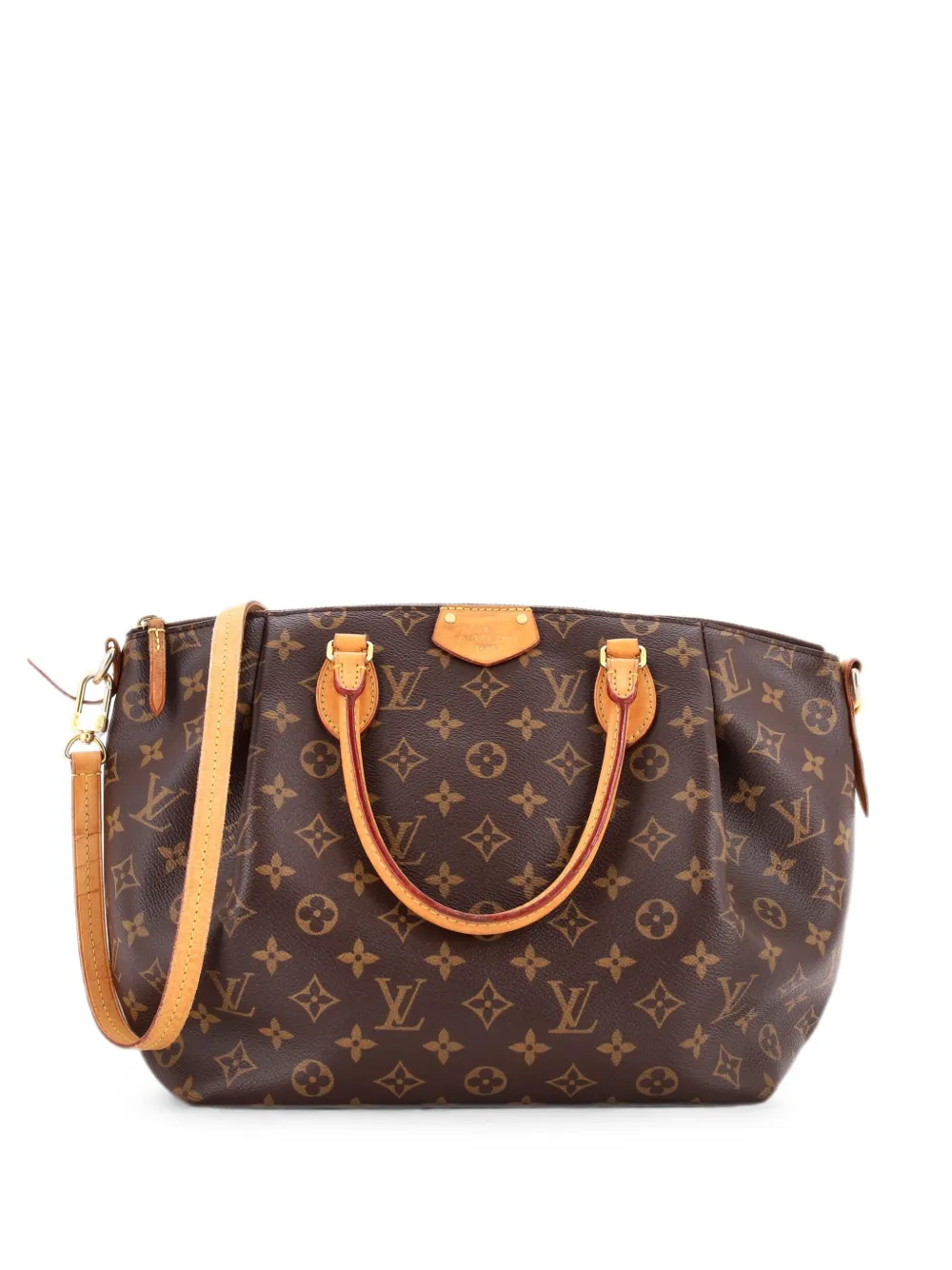 Louis Vuitton Pre-Owned Turenne Handbag Monogram Canvas MM satchel - Brown