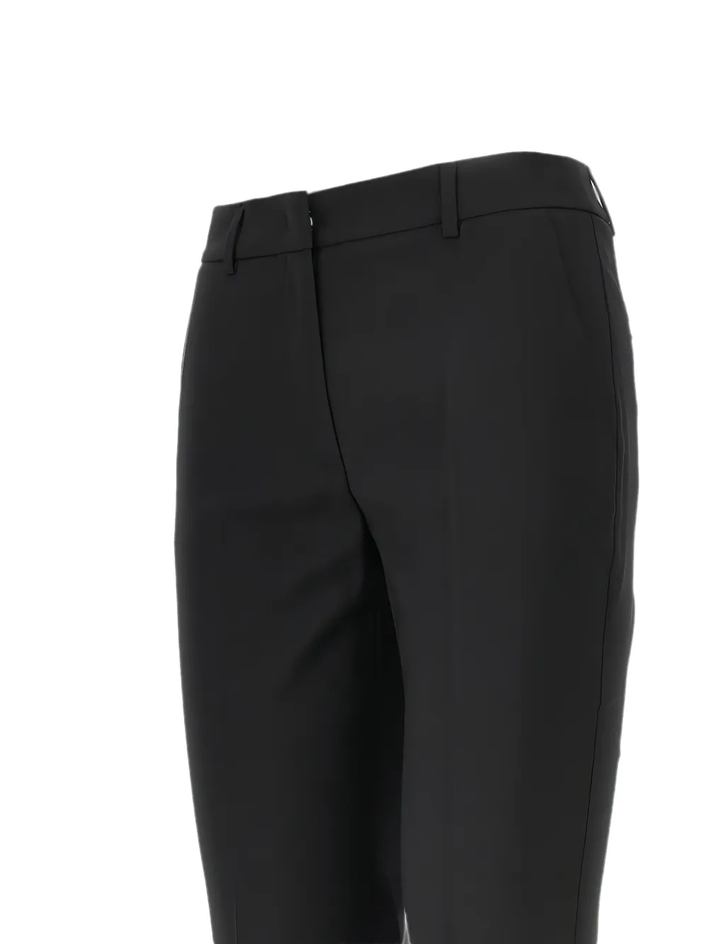 Weekend Max Mara Straight broek Zwart