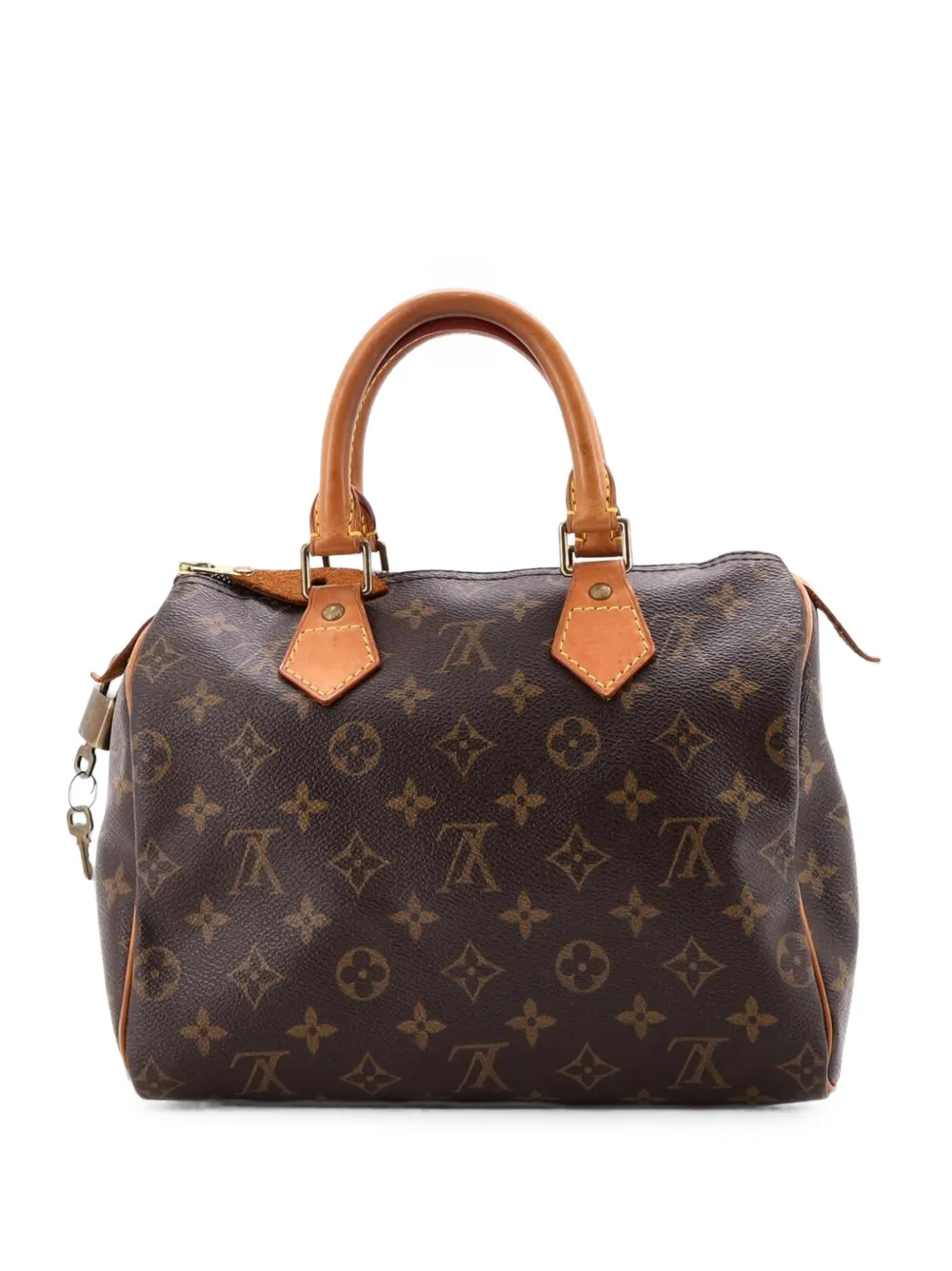 Louis Vuitton Pre-Owned Speedy Handbag Monogram Canvas 25 satchel - Brown