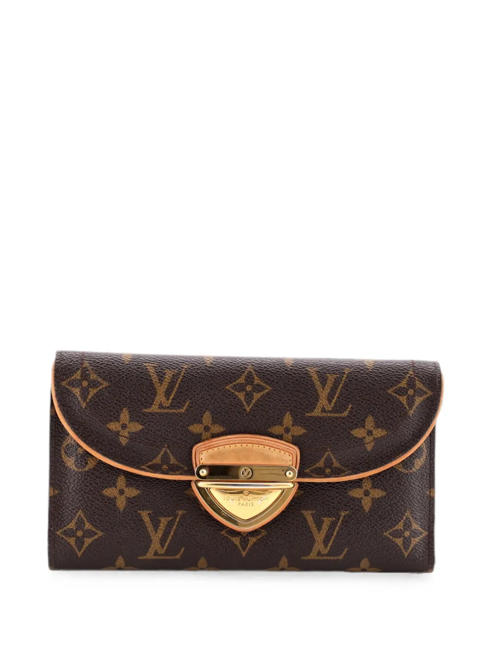 Louis Vuitton Pre-Owned Kleine Emilie Portemonnaie aus Monogramm-Canvas - Braun