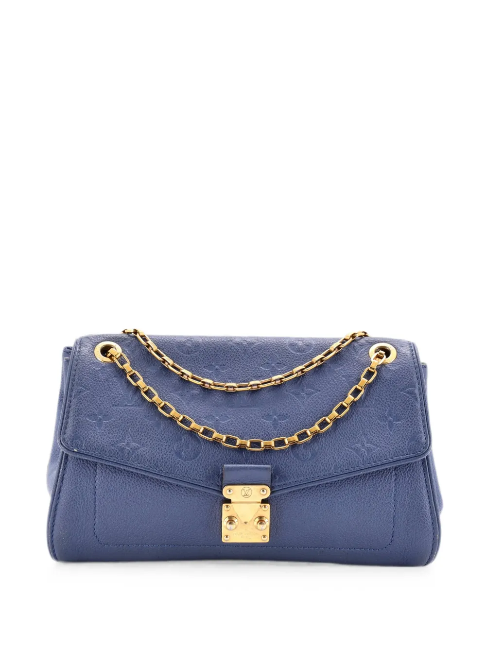 Louis Vuitton Pre-Owned Saint Germain Handbag Monogram Empreinte Leather PM shoulder bag - Blue
