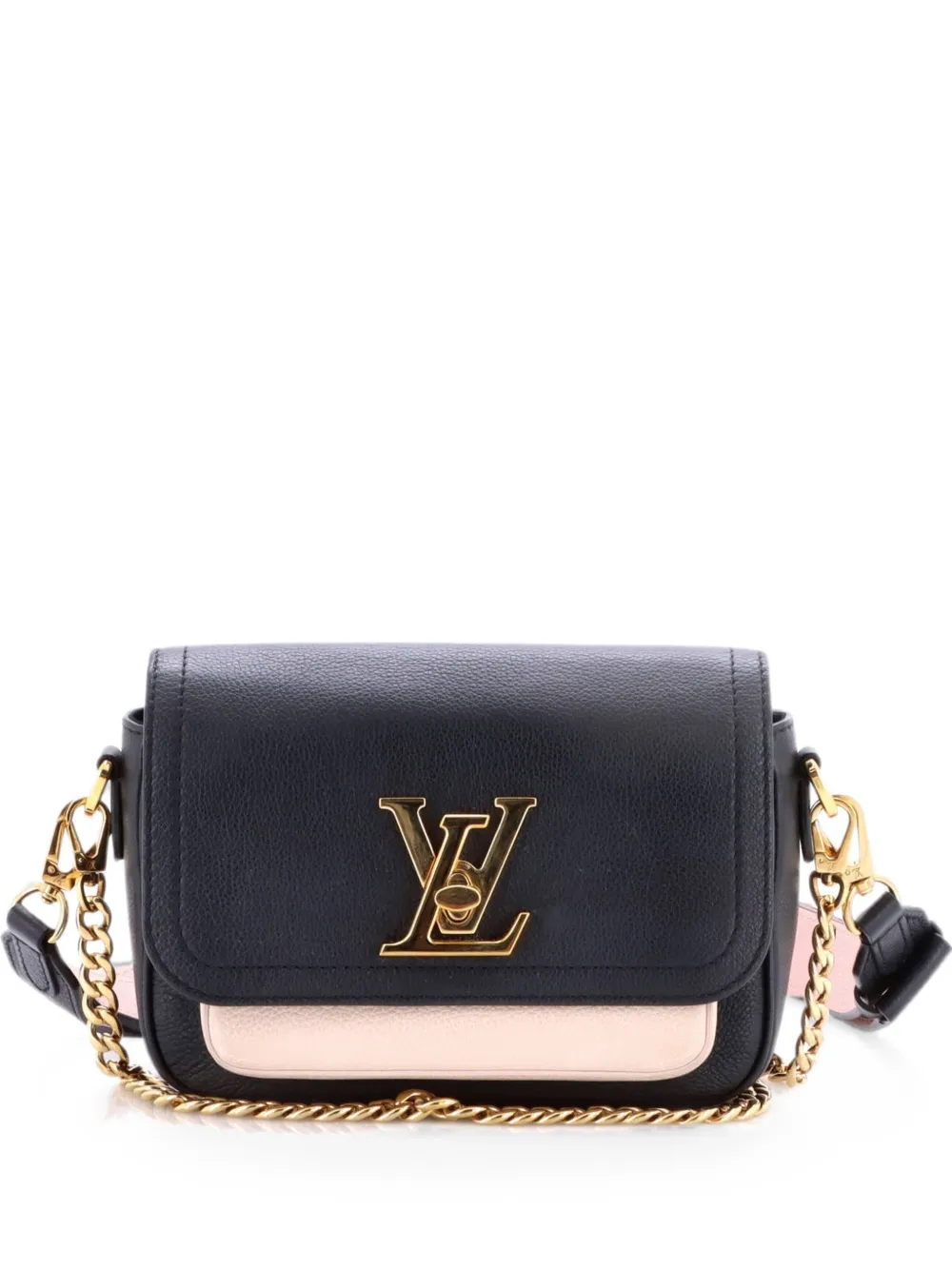 Louis Vuitton Pre-Owned Lockme Tender Handbag Leather crossbody bag - Schwarz