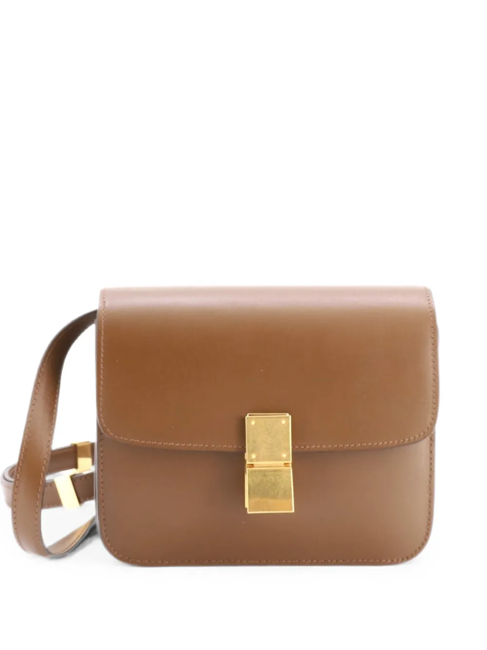 Celine Pre-Owned Classic Box Bag Smooth Leather Teen shoulder bag - Brown