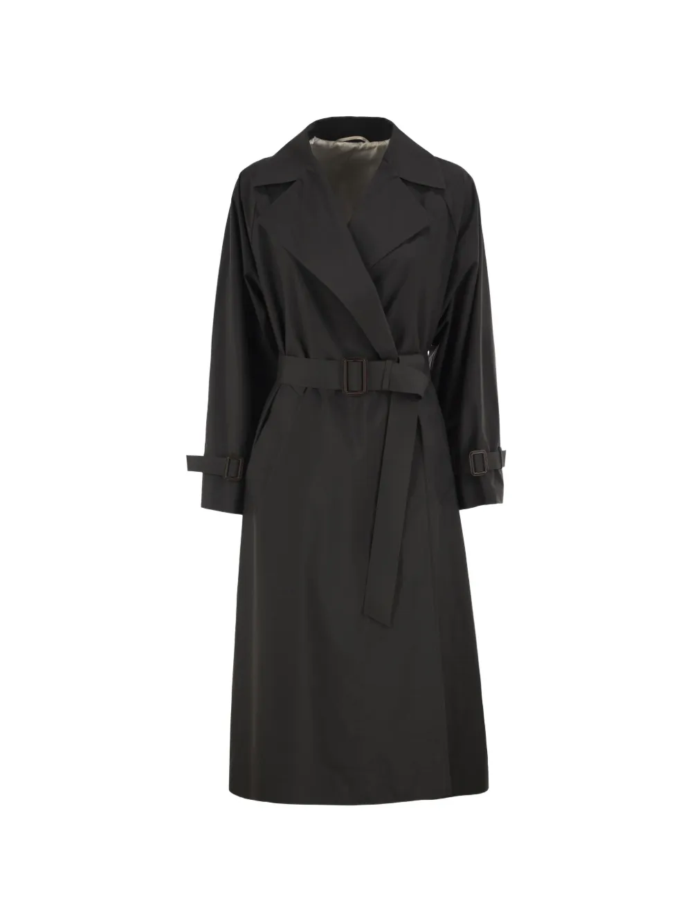 Weekend Max Mara Trench Fatto con cintura - Nero