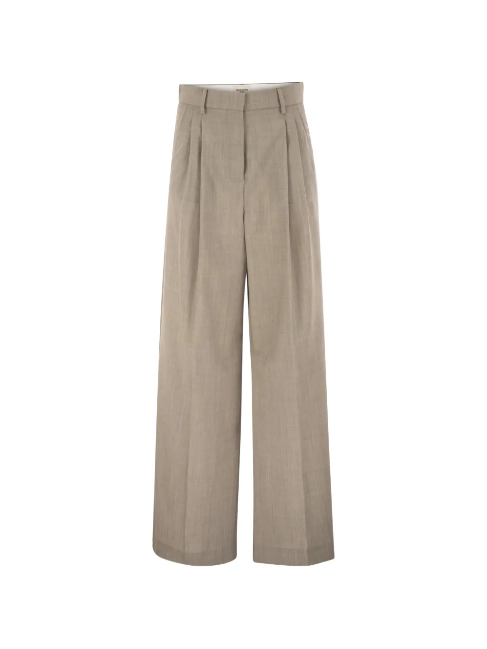 Weekend Max Mara OVVIO belt-loops tailored trousers - Grigio