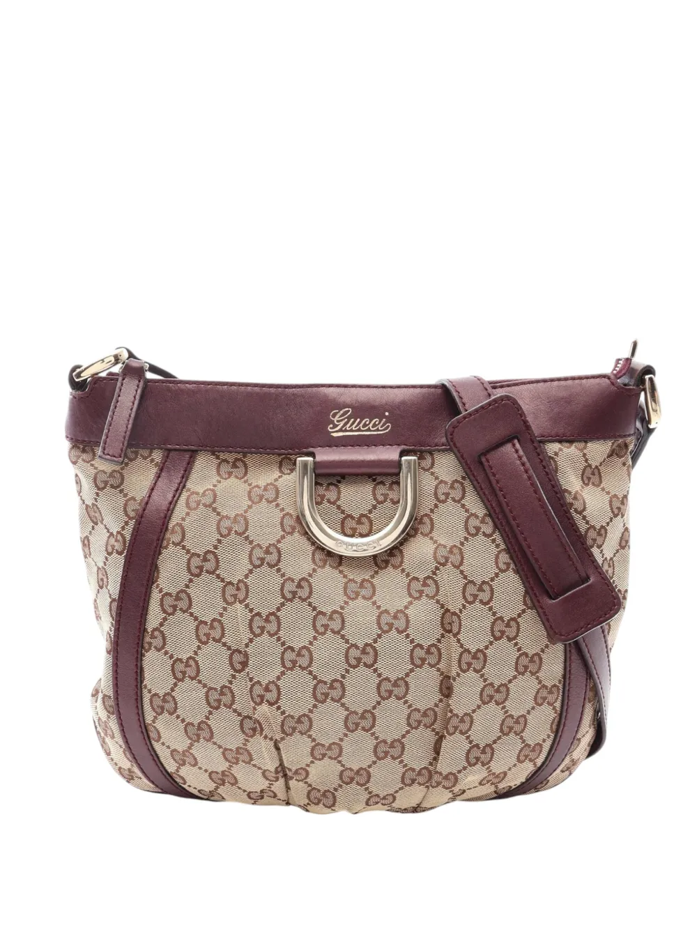 Gucci Pre-Owned 2000-2015 GG Canvas Abbey D Ring crossbody bag - Nude