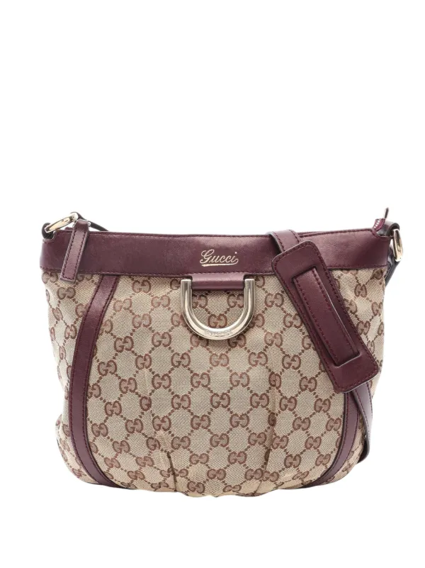 Gucci Pre-Owned 2000-2015 GGキャンバス アビー Dリング ショルダー