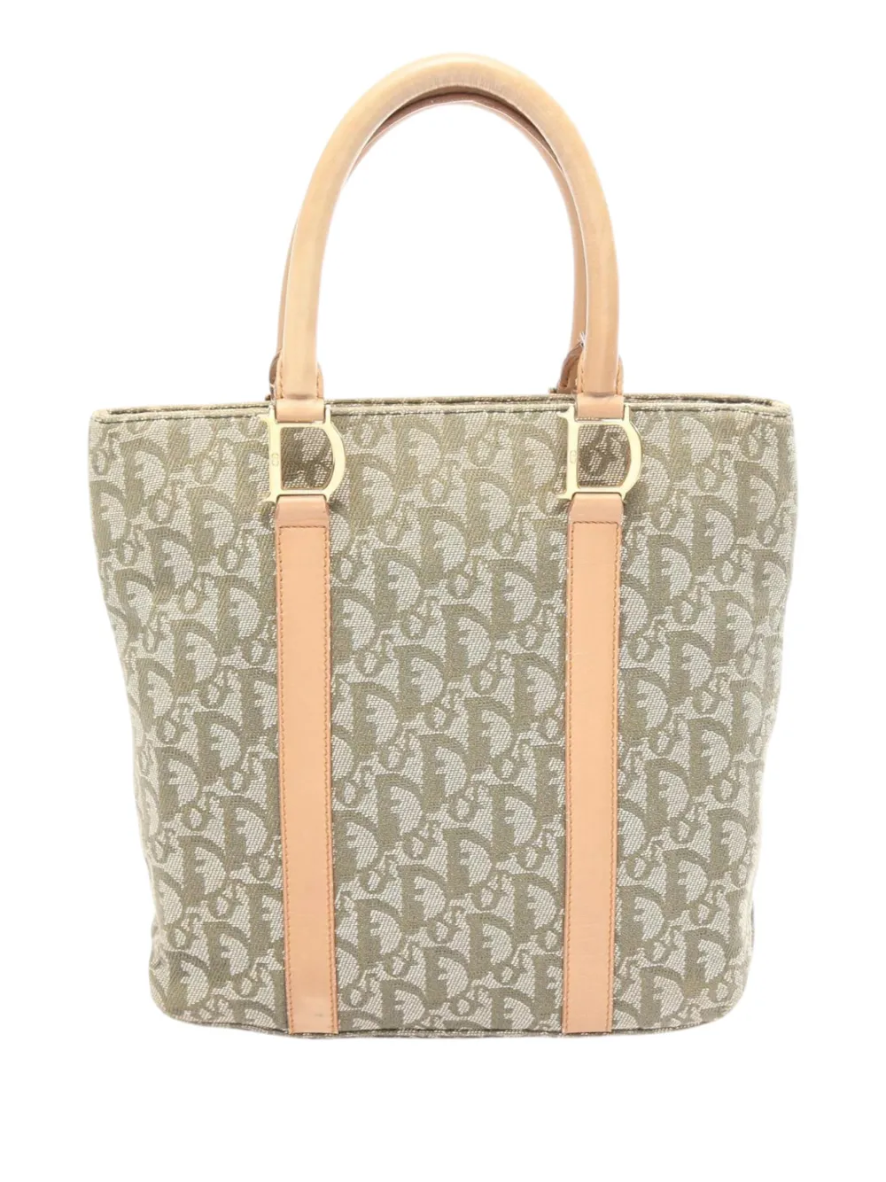 Christian Dior Pre-Owned 2000-2010 Diorissimo Trotter Canvas tote bag - Green