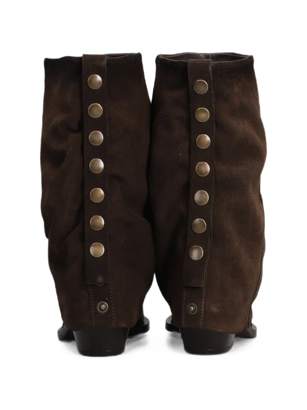 Metisse button-embellished pointed-toe boots Bruin